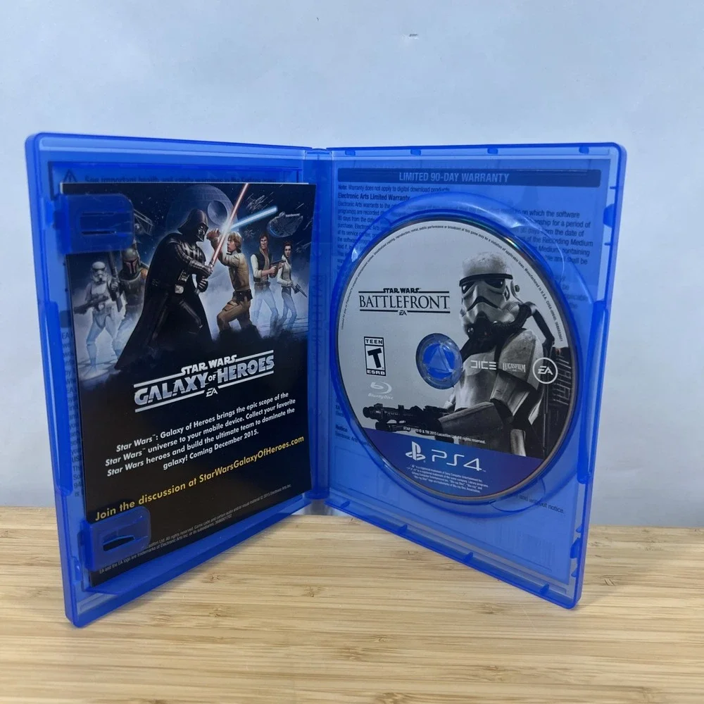 Star wars Battlefront Deluxe Walmart Edition‎ PS4 PlayStation 4 - Complete CIB
